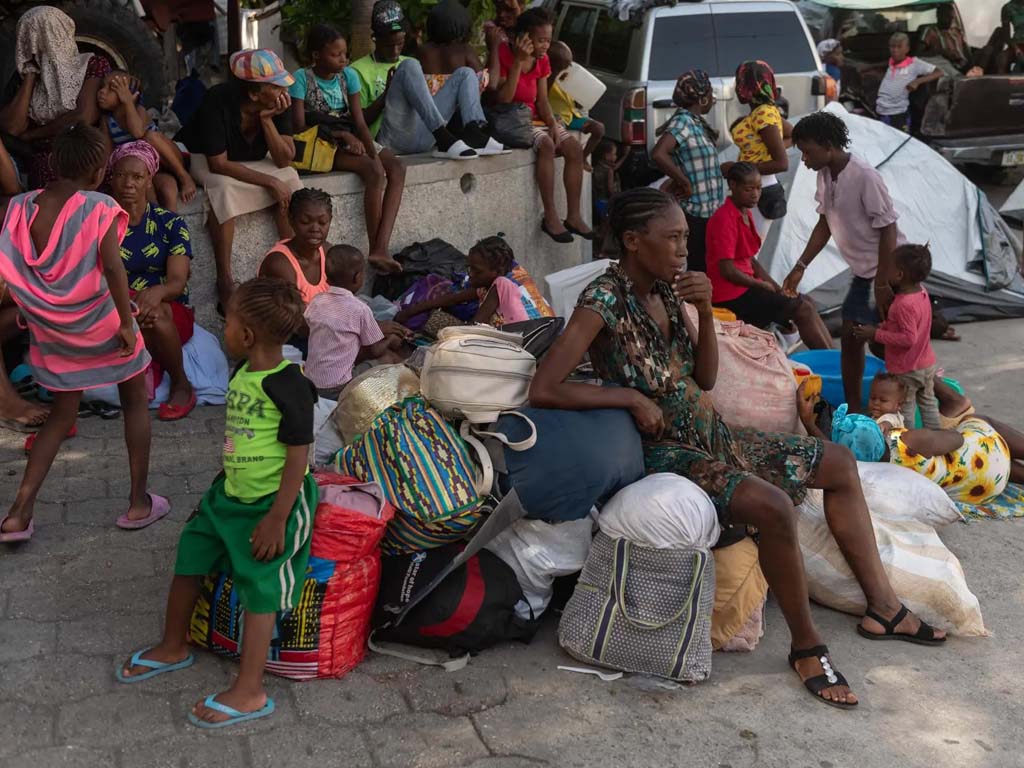 Asciende la cifra de desplazados internos en Haití