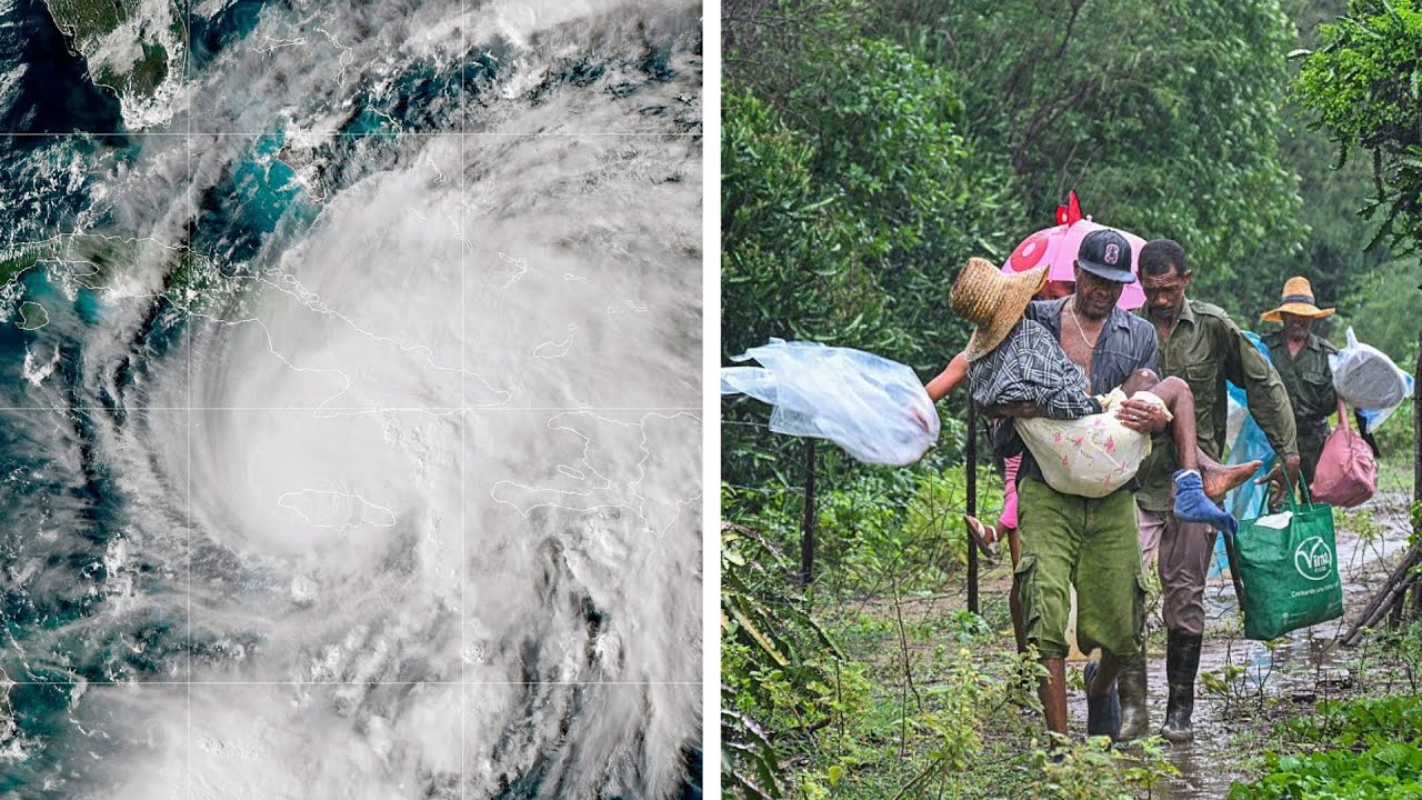 CUBA: Huracán Melissa provoca deslaves; hay 735 mil evacuados CUBA: Huracán Melissa provoca deslaves; hay 735 mil evacuados