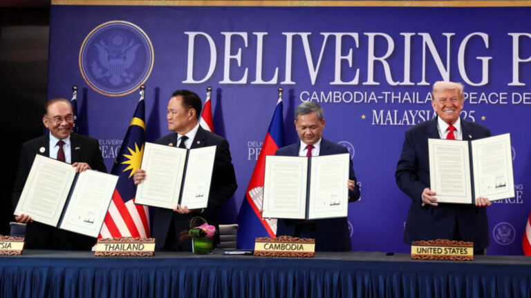 EU firma acuerdos comerciales Tailandia, Camboya y Malasia