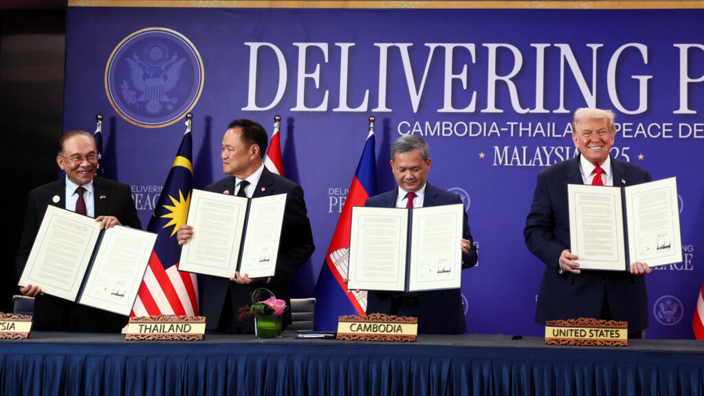 EU firma acuerdos comerciales Tailandia, Camboya y Malasia