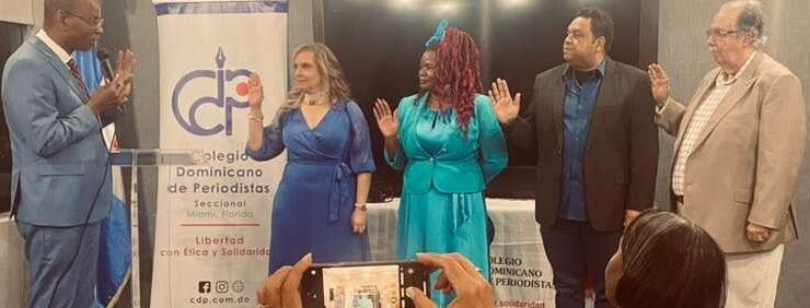 FLORIDA: Instalan directiva de filial del Colegio de Periodistas