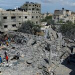 GAZA: Al menos 10 muertos en bombardeo israelí en el centro