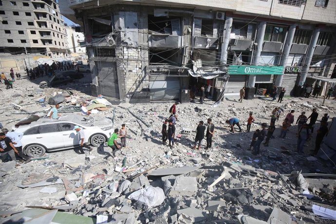GAZA: El grupo Hamás reitera compromiso con alto el fuego