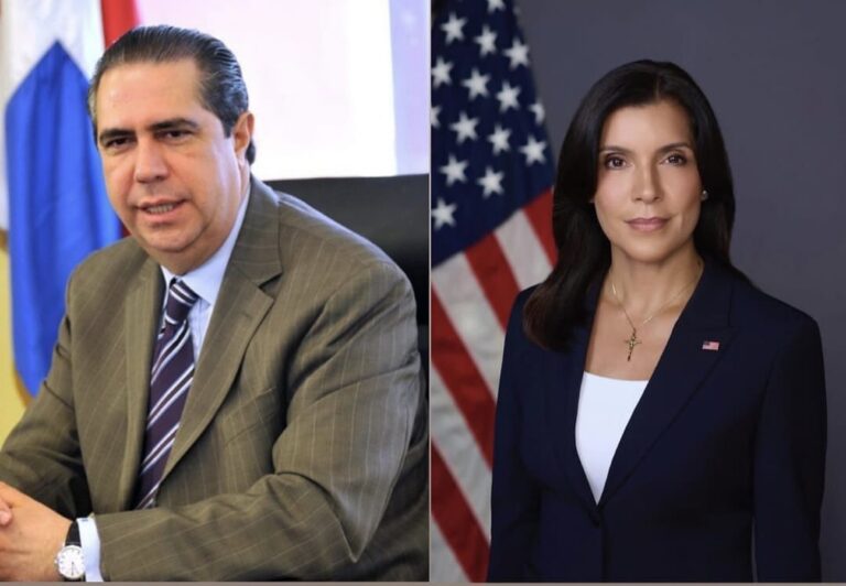 Francisco Javier destaca vínculos entre RD y EEUU; da bienvenida a embajadora Campos