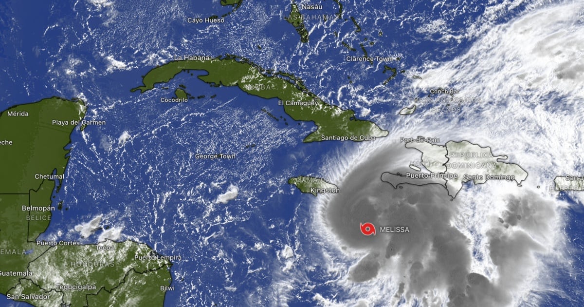Melissa provocó lluvias por 13 horas en capital de Haití