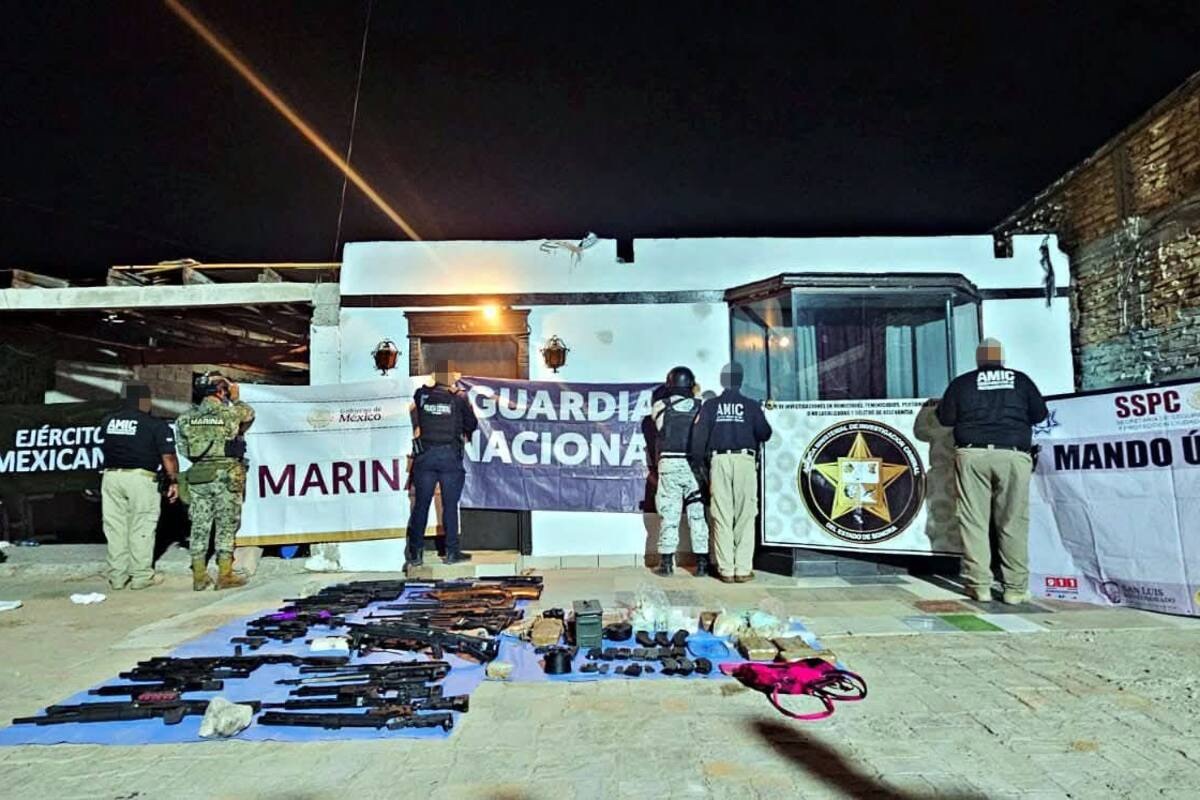 MÉXICO: Autoridades ocupan arsenal en occidente del país
