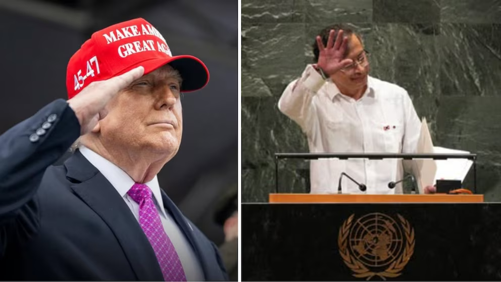 Trump acusa a Gustavo Petro de ser “un líder del narcotráfico”