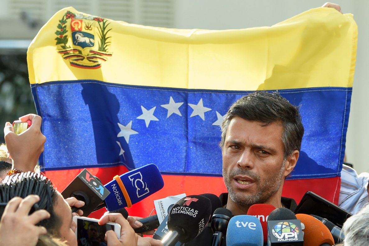 VENEZUELA: Opositor apoya intervención militar de EEUU VENEZUELA: Opositor apoya intervención militar de EEUU