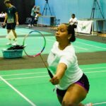 Yonatan Linarez y Nairoby Jiménez ganan en Badminton