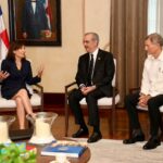 Abinader recibe a gobernadora de Nueva York, Kathy Hochul
