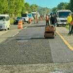 Calles del GSD recuperan ritmo tras bacheo de Obras Públicas