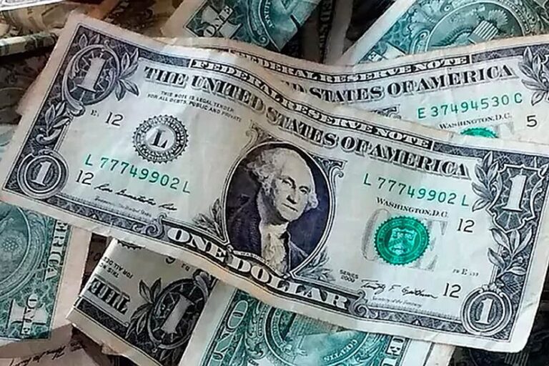 El dólar bajó 4 centavos; este viernes era vendido RD.43