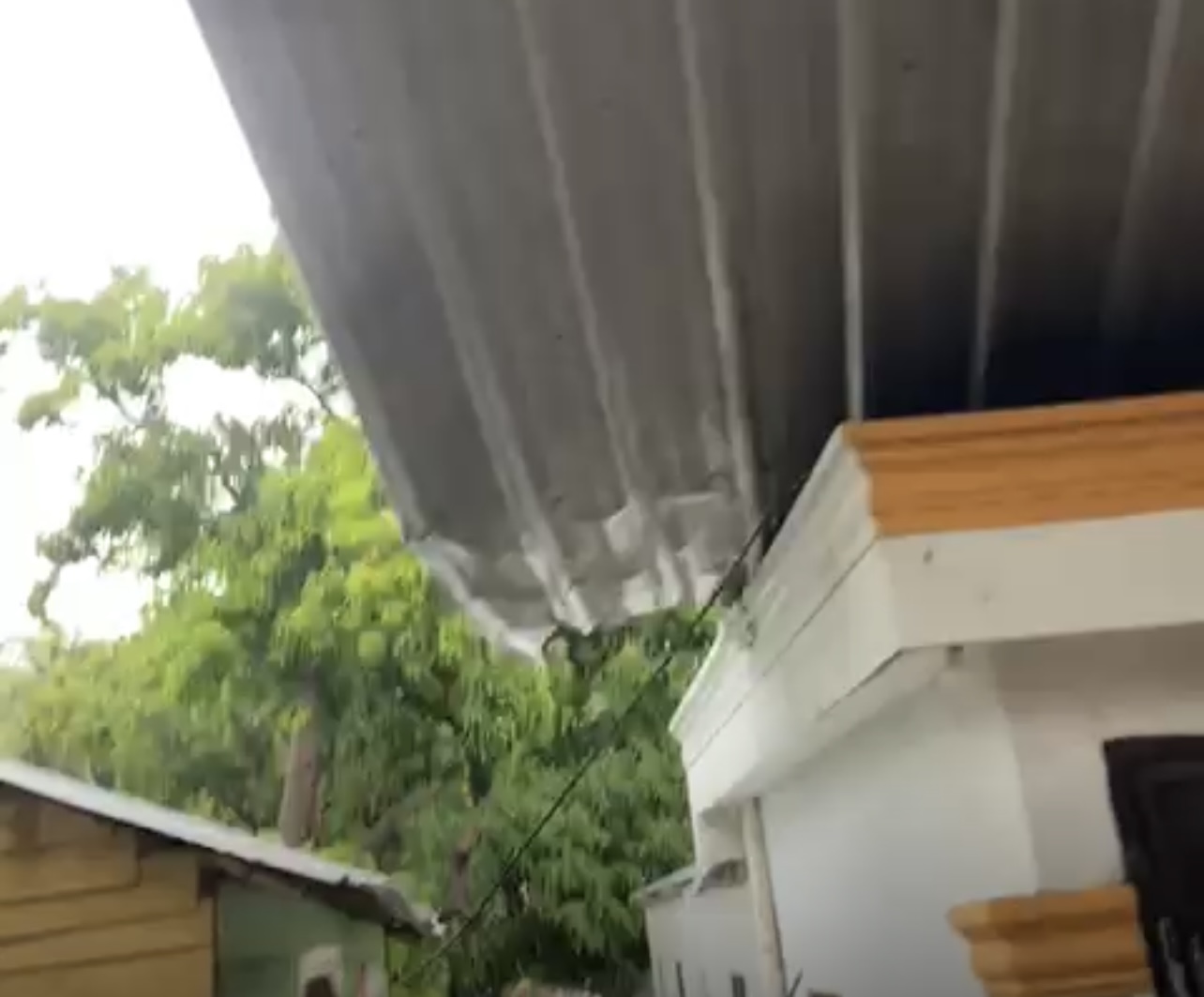 Fuerte tornado en Mao afectó casas y sembradíos este sábado
