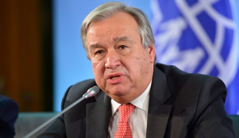 Guterres condena ataques de Rusia contra regiones Ucrania