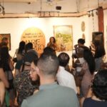 Joven artista abre su primera exposición en Casa de Teatro