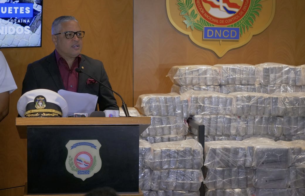La DNCD afirma que decomisó 154 kilos de cocaína en Azua
