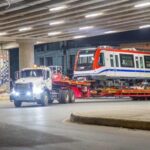 Llegan dos nuevos trenes para el Metro de Santo Domingo