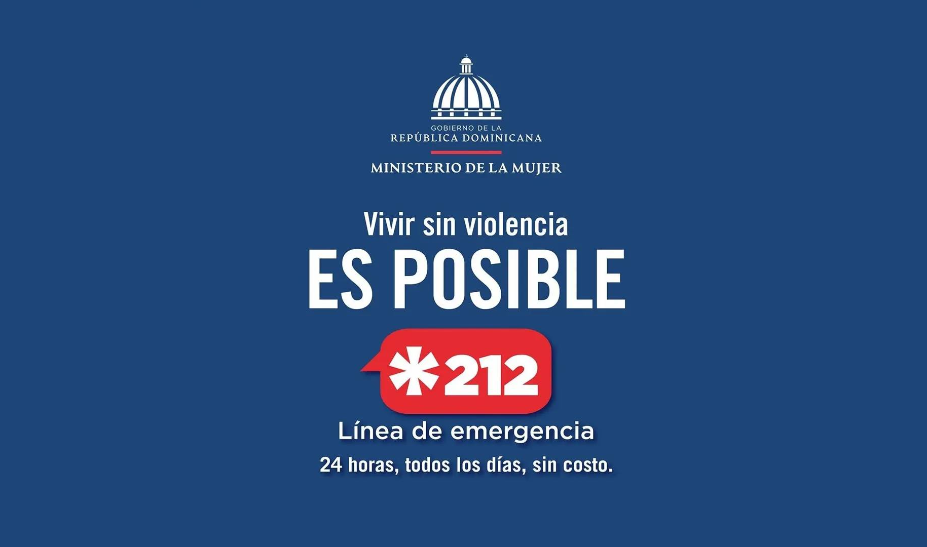 Ministerio dominicano Mujer relanza «Vivir sin Violencia»