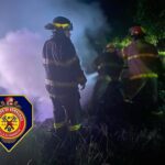 Mueren 2 en incendio vehículo cerca de ciudad Villa Altagracia