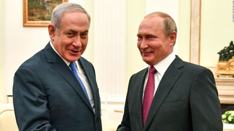 Netanyahu y Putin tratan la situación en Oriente Próximo