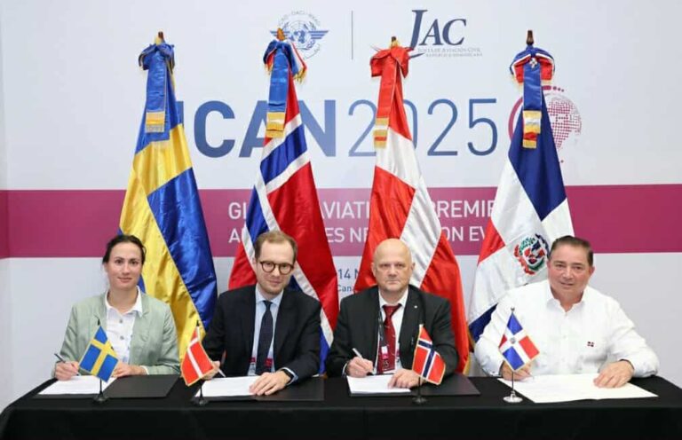 RD fortalecerá conectividad aérea con Suecia y Noruega