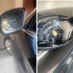 Roban cristales retrovisores a vehículos de lujo en capital RD