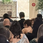 Abinader y Leonel participan juntos en ceremonia de boda