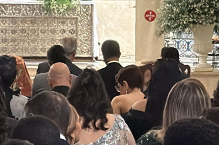 Abinader y Leonel participan juntos en ceremonia de boda