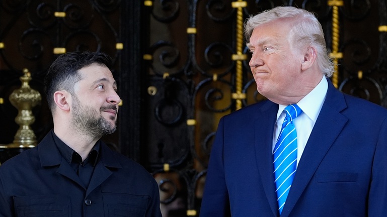 FLORIDA: Trump percibe el final guerra de Ucrania está cerca