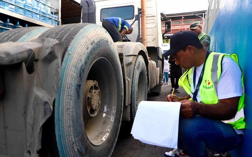 Intrant anuncia más de 10 mil inspecciones vehiculares