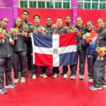 Mejores atletas en la categoría superior en nacional tenis mesa