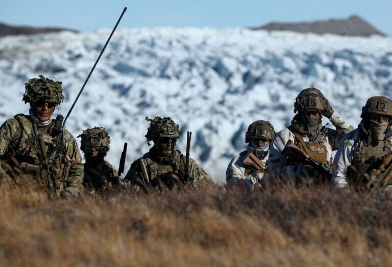 Cuatro países europeos inician ejercicio militar en Groenlandia