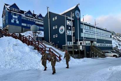 DINAMARCA: Llega Groenlandia contingente del Ejército danés