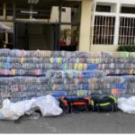 DNCD decomisa 863 paquetes de cocaína y arresta 2 hombres