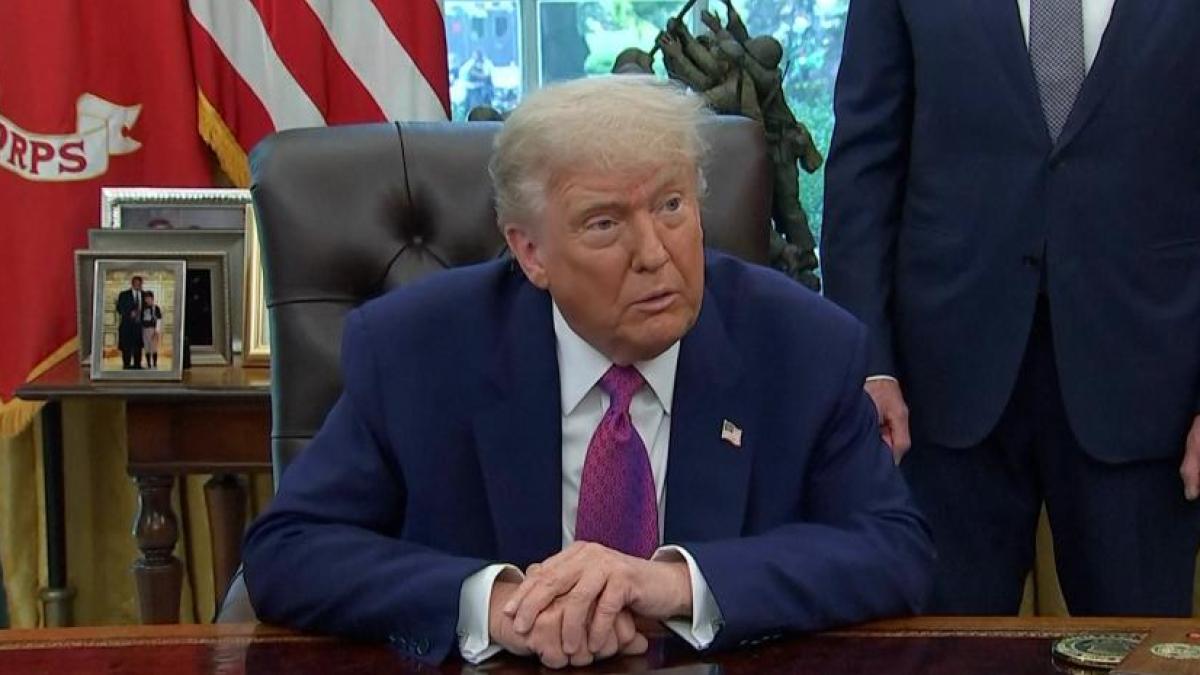 EU: Trump asegura que «la matanza» en Irán está cesando