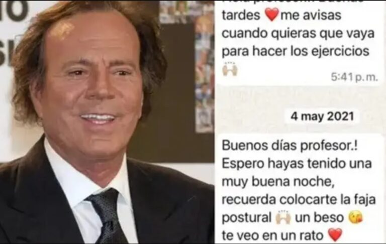 Iglesias publica mensajes de WhatsApp «son» de empleadas