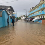 Inundaciones en Puerto Plata provocadas por fuertes lluvias