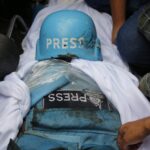 La FIP eleva a 128 periodistas muertos 2025, 56 en Palestina