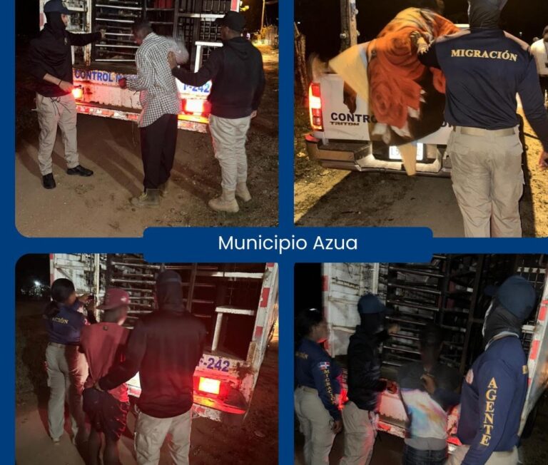 Migración dominicana detiene 1,083 ilegales y deporta a 1,479