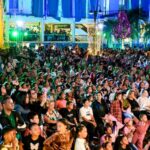 Miles de personas visitaron el recorrido navideño de Santiago