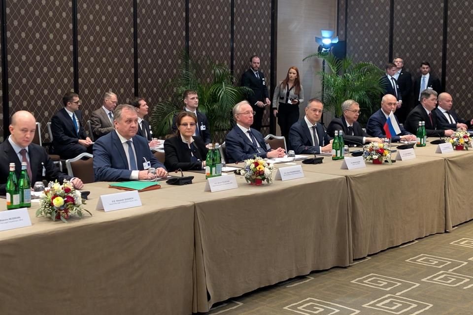 Arrancan negociaciones entre Rusia, Ucrania y Estados Unidos Arrancan negociaciones entre Rusia, Ucrania y Estados Unidos