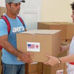 Barco con ayuda humanitaria de EEUU arriba a Santiago de Cuba