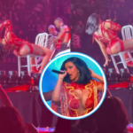 Cardi B sufre caída en concierto y culpa al Gobierno de EE.UU.