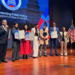 EU: Jandy Ventura recibe proclama en Dominicanos en la Cima