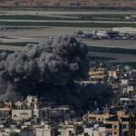 Israel lanza oleada ataques en los suburbios del sur de Beirut