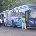 Autobuses de la OMSA y fallo en el Metro