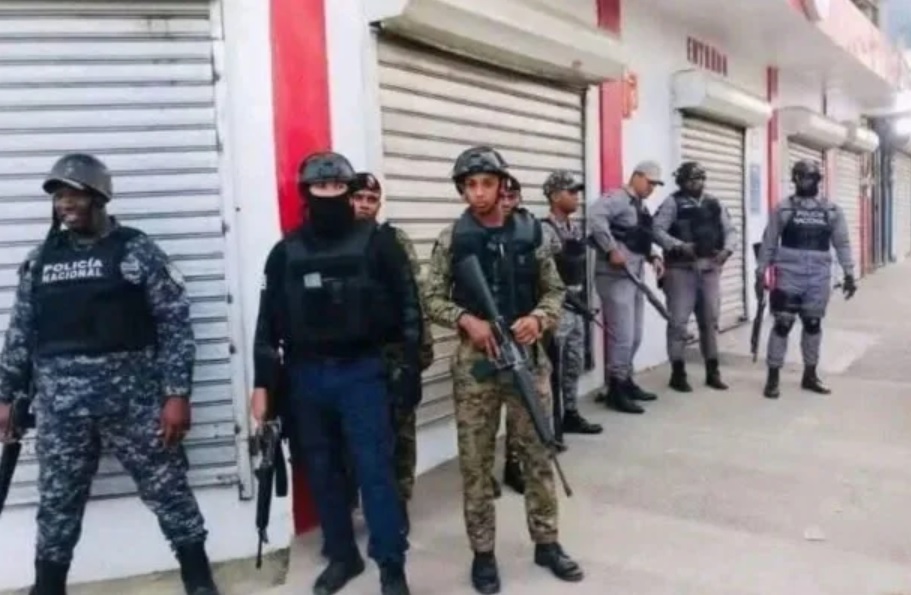 Navarrete está militarizado en medio de paro por 24 horas