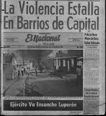 Revuelta de abril de 1984: testimonio