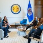 EU: Presidente Senado de RD se con secretario general de la OEA