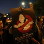 PERÚ: Marcha contra candidata presidencial Keiko Fujimori